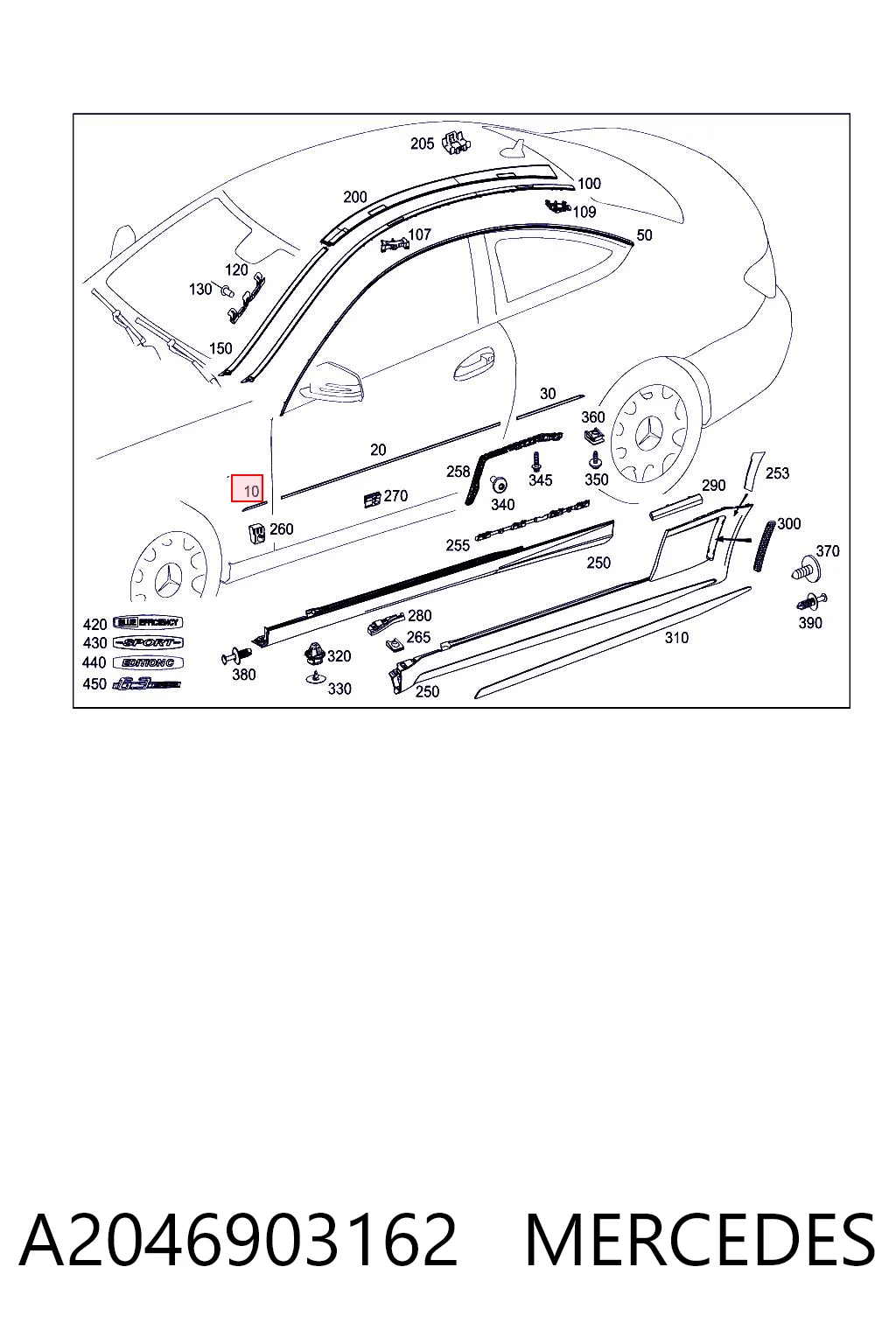 A2046903162 Mercedes