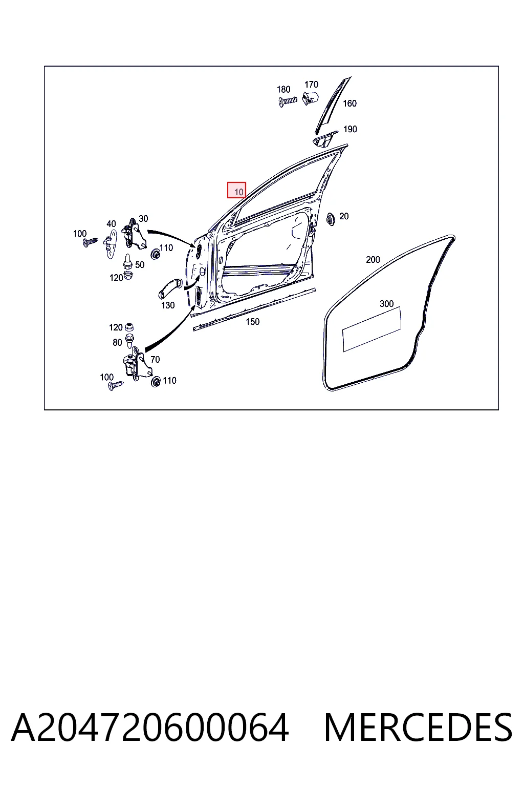 A204720600064 Mercedes