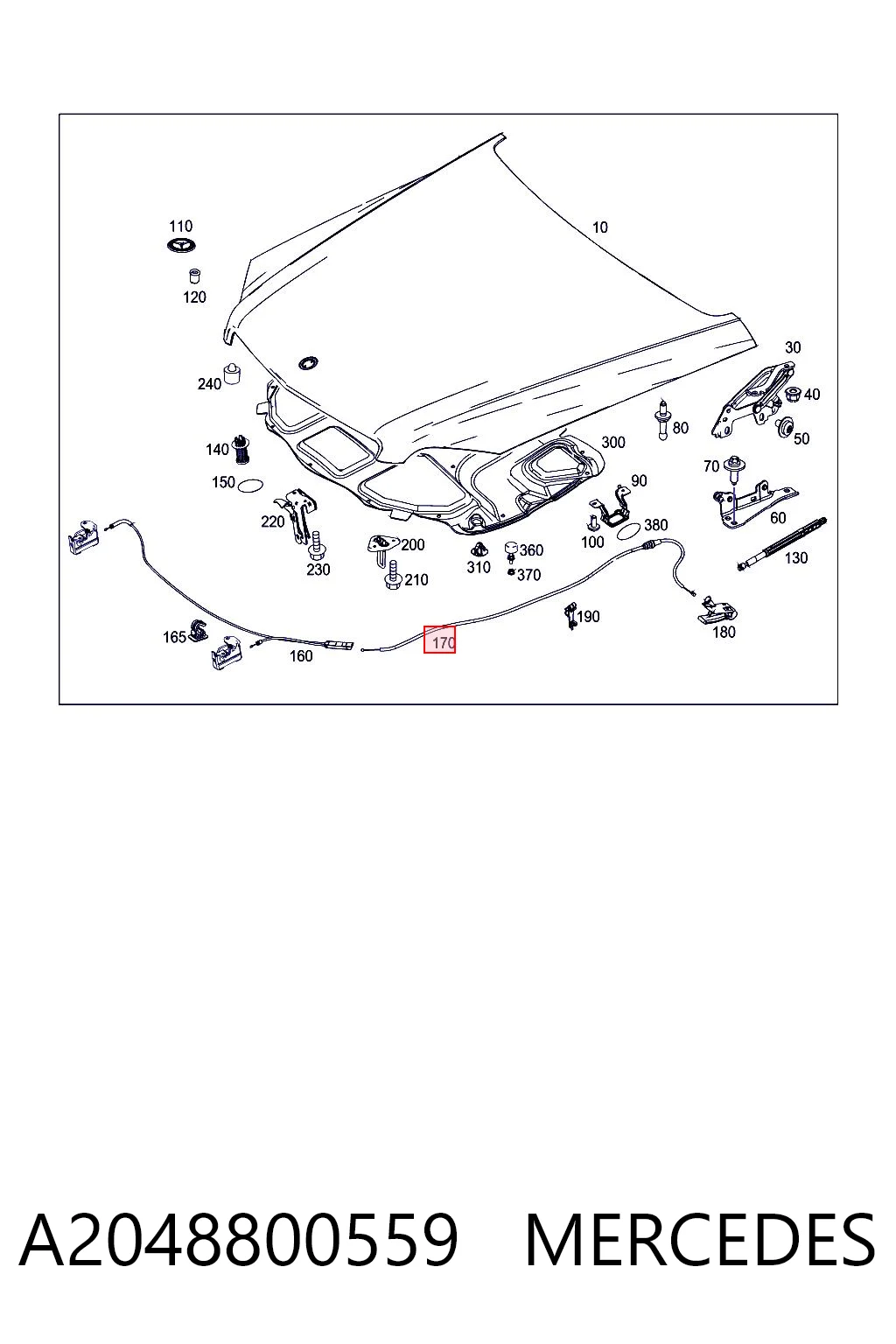 A2048800559 Mercedes