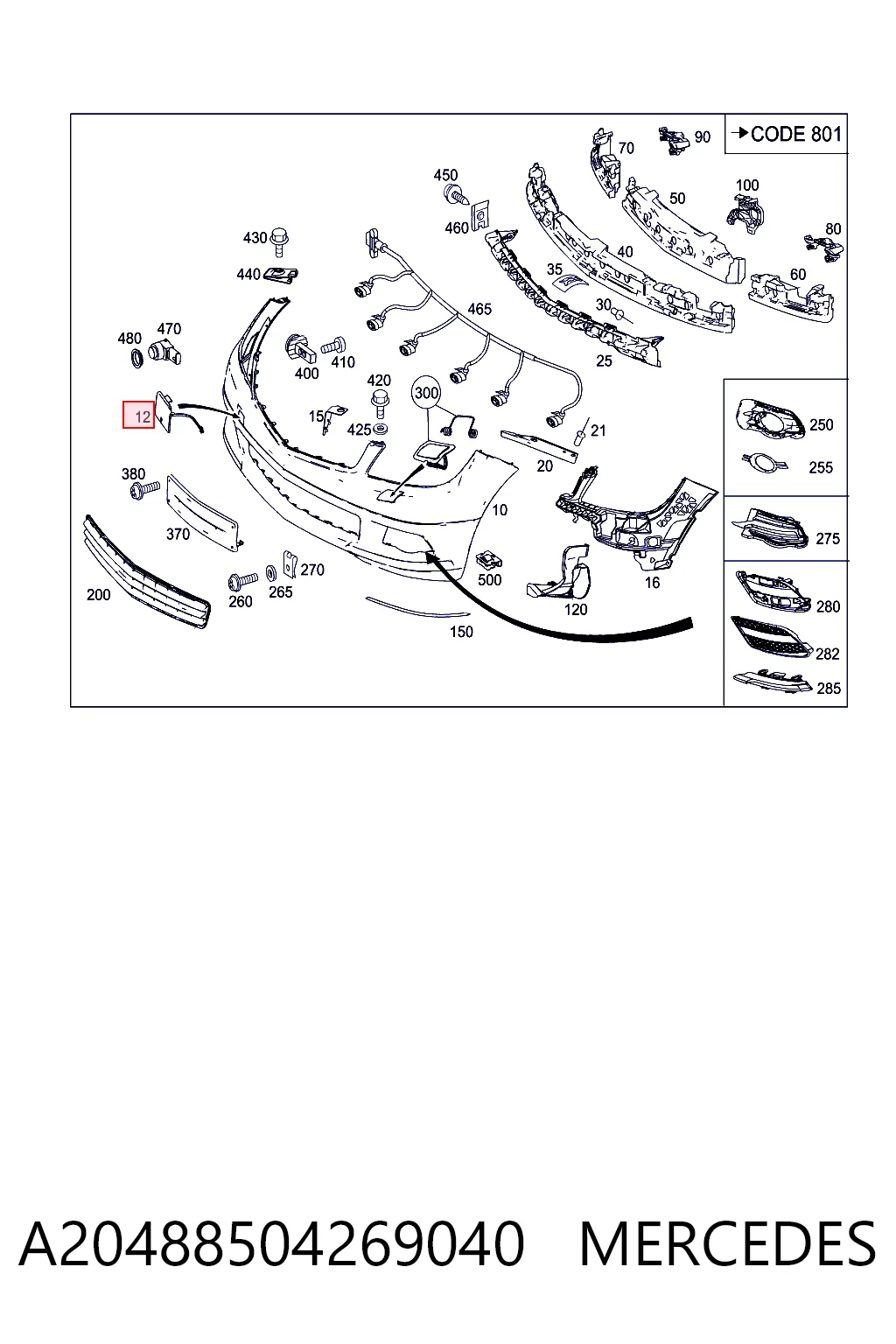 A20488504269040 Mercedes