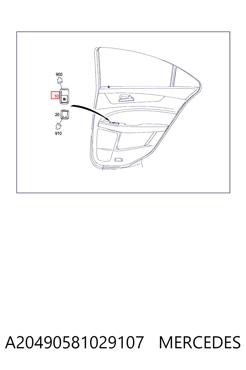 Botão dianteiro direito de ativação de motor de acionamento de vidro Nissan/Infiniti A2049058102 preço, a partir de 18,62 USD