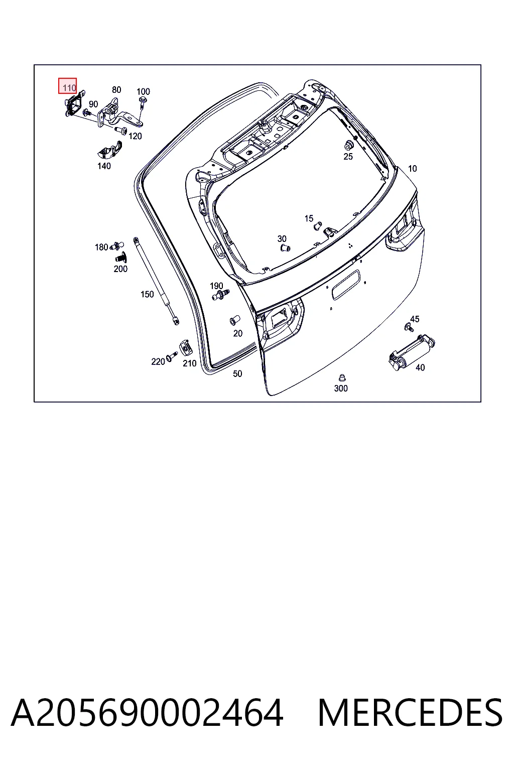 A205690002464 Mercedes