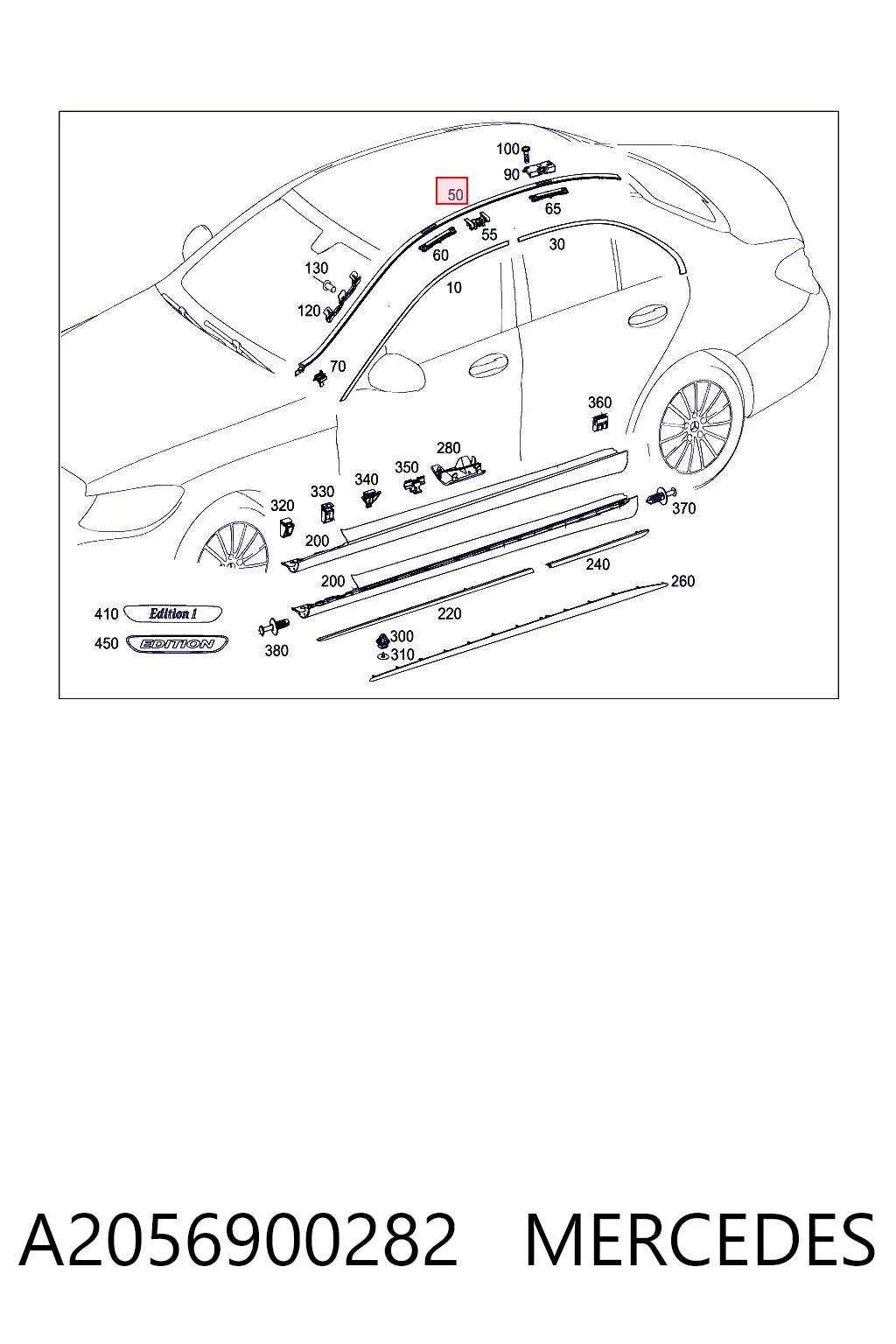 A2056900282 Mercedes
