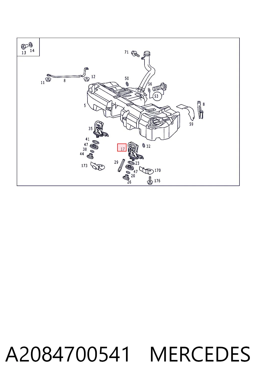 Módulo de bomba de combustível com sensor do nível de combustível Mercedes C  W202 ao melhor preço