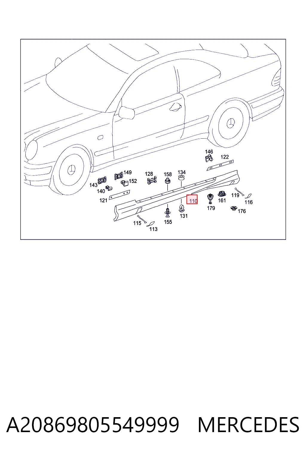 A20869805549999 Mercedes