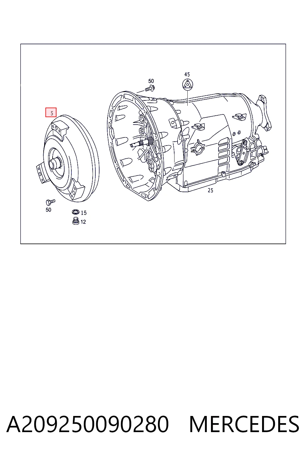 A209250090280 Mercedes