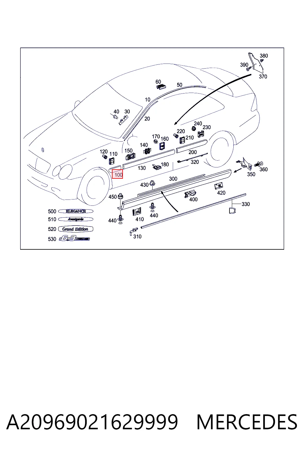 A20969021629999 Mercedes