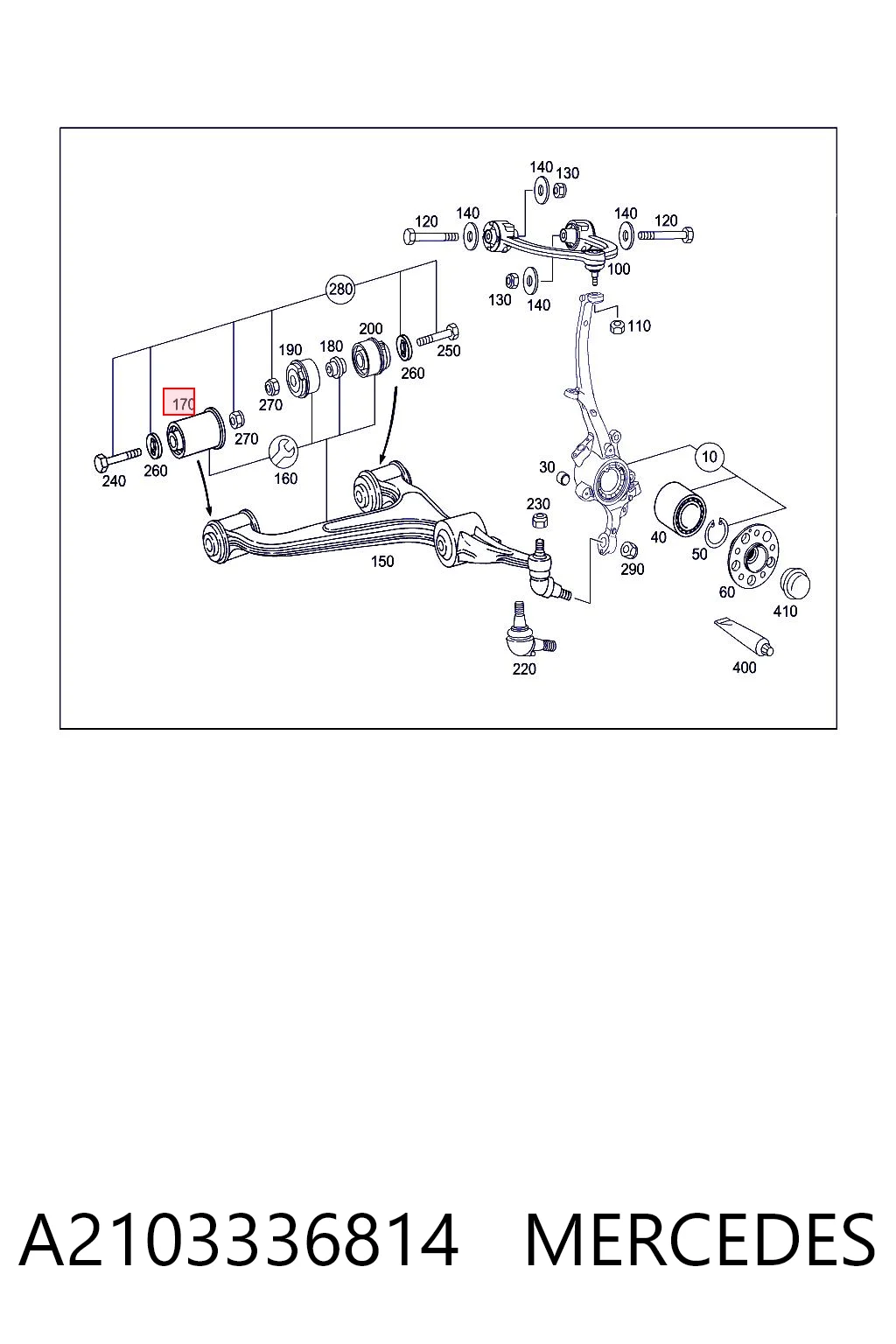 A2103336814 Mercedes