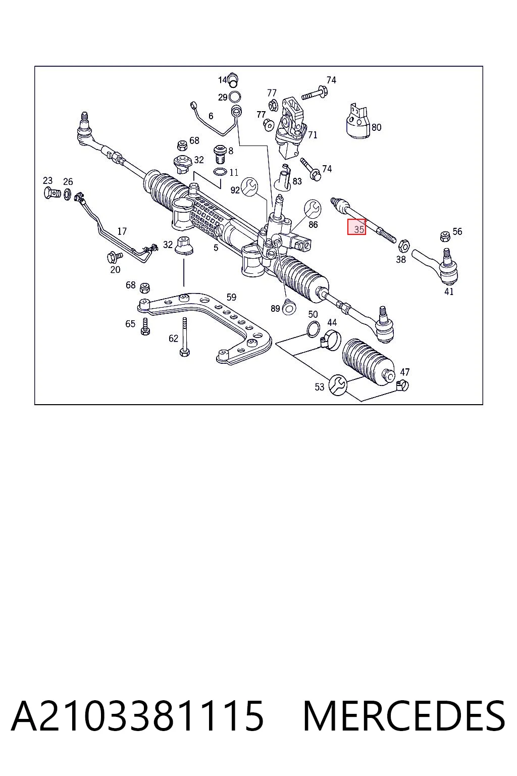 A2103381115 Mercedes