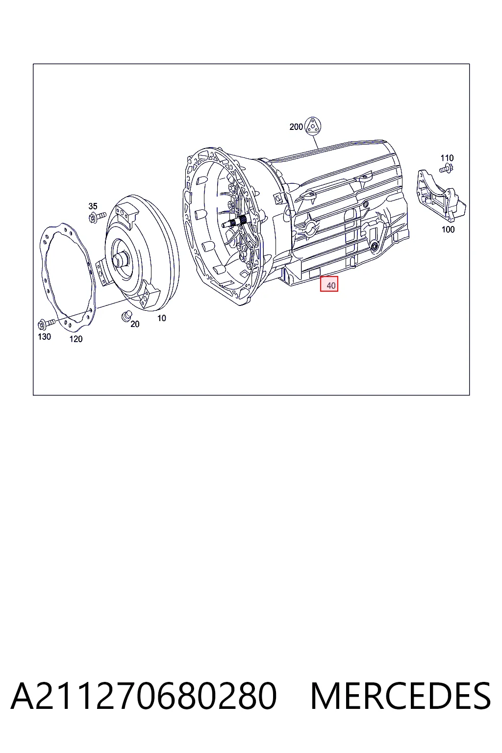  Caixa Automática de Mudança montada Mercedes Sprinter II 4,6-t plataforma a bordo (906) (2006 - 2020) II 4,6-t