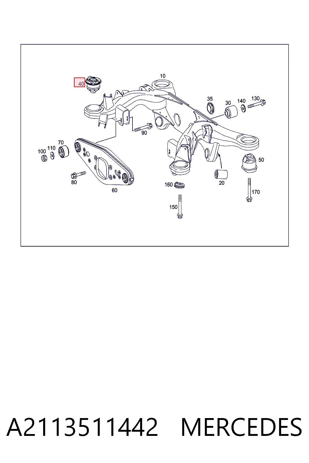 A2113511442 Mercedes