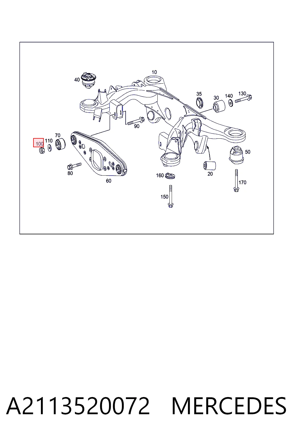 A2113520072 Mercedes