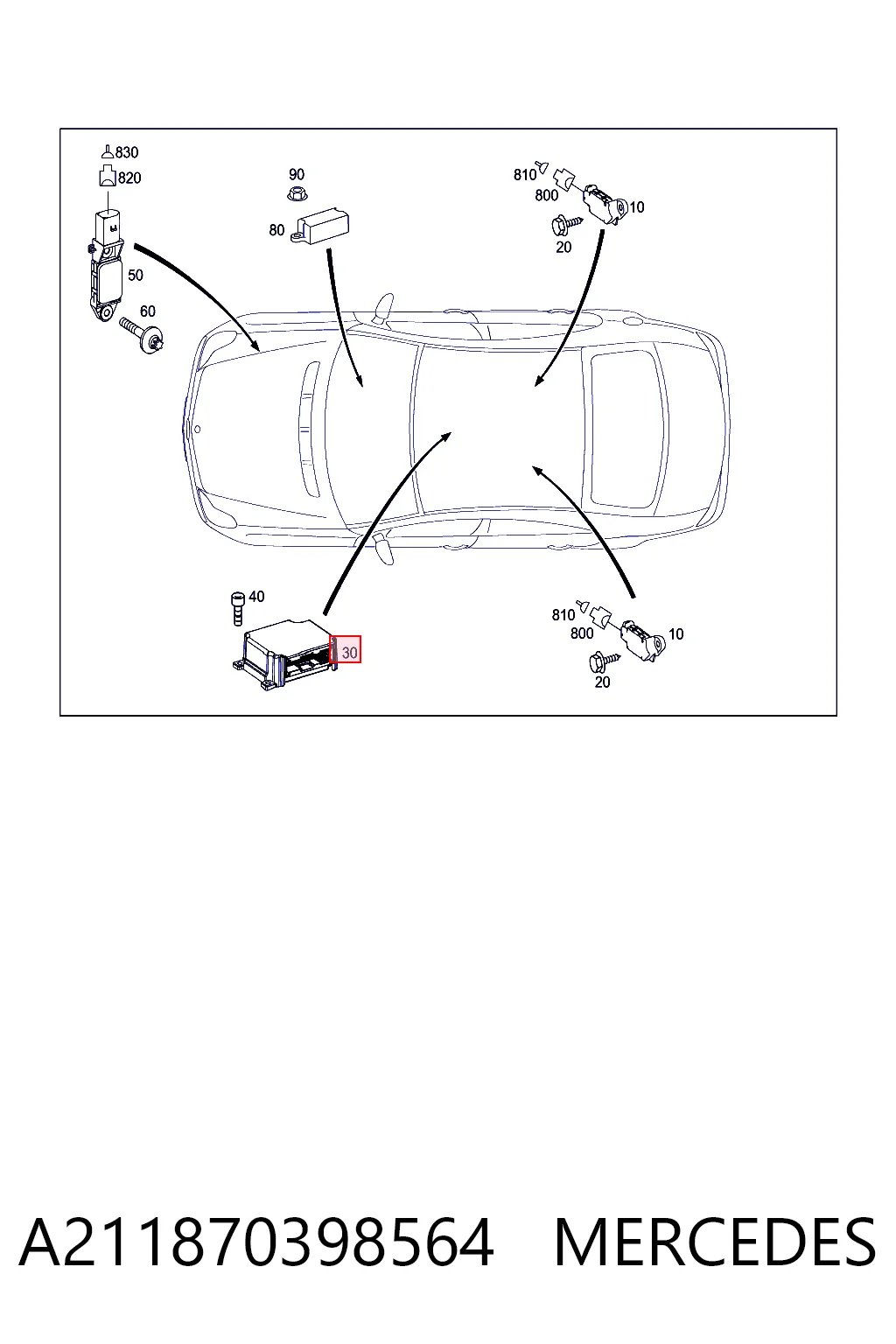 A211870398564 Mercedes
