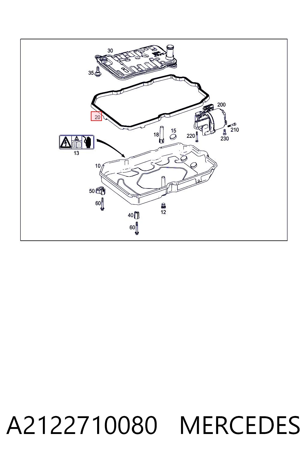 A2122710080 Mercedes