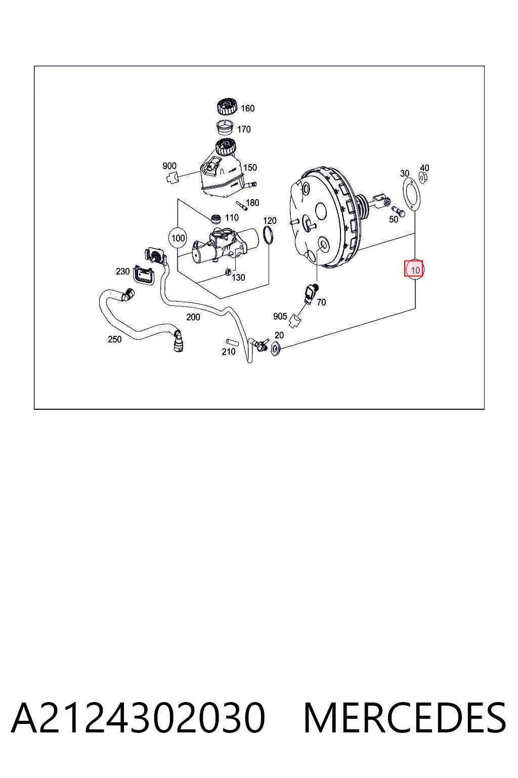 A2124302030 Mercedes