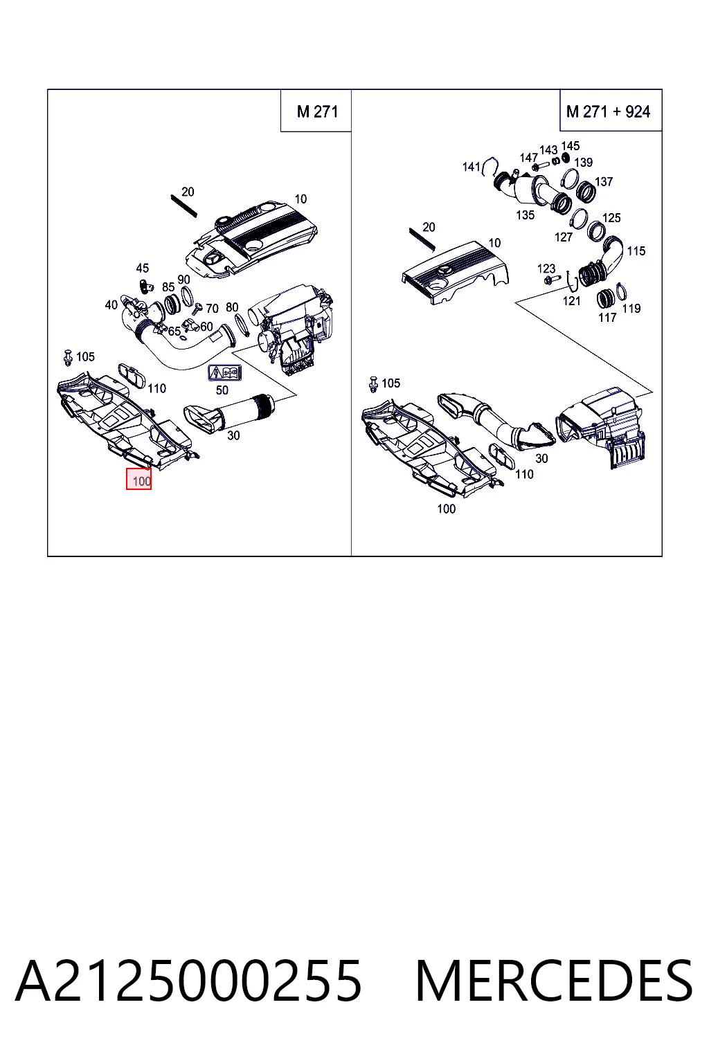 A2125000255 Mercedes