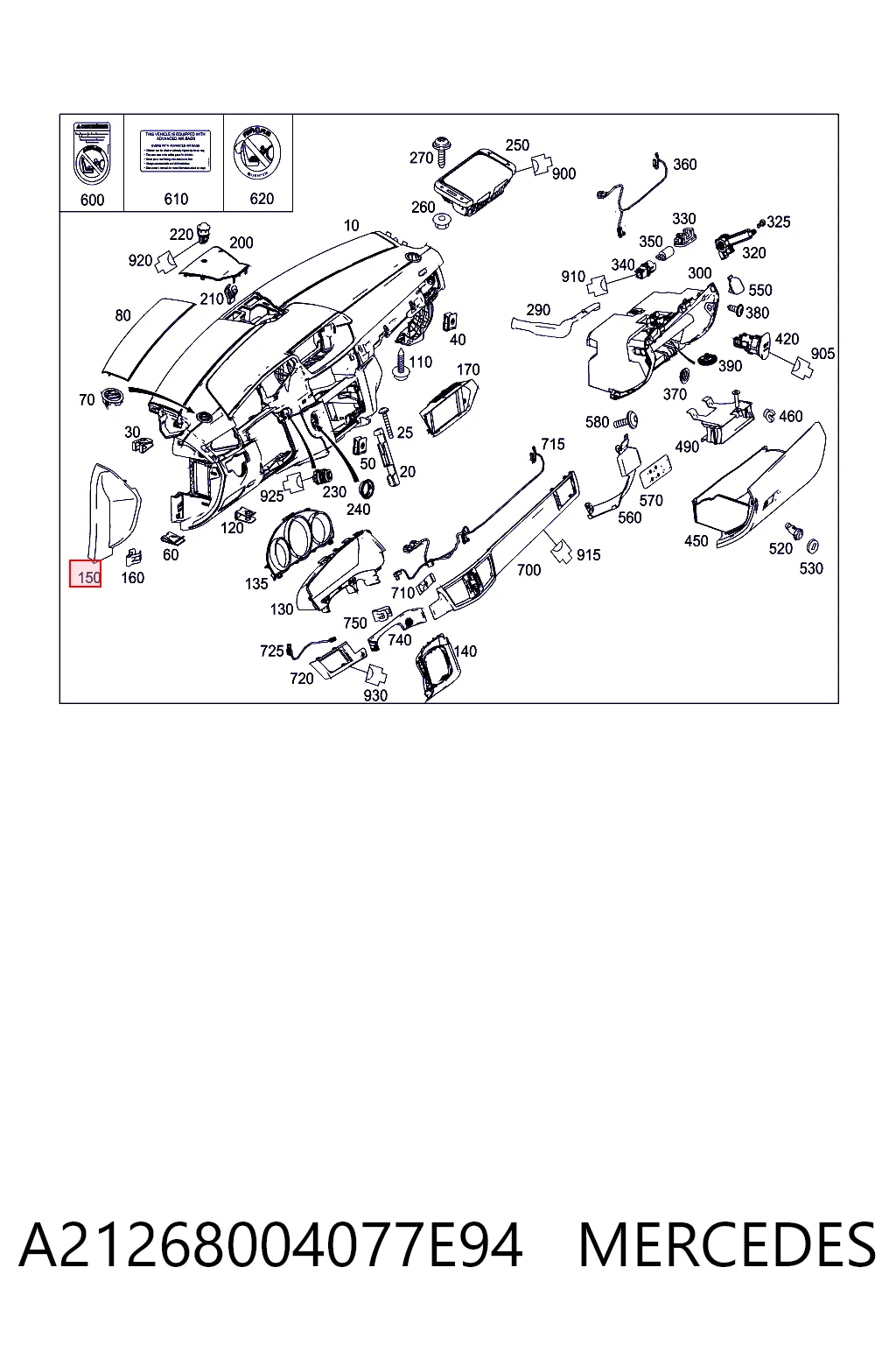 A21268004077E94 Mercedes