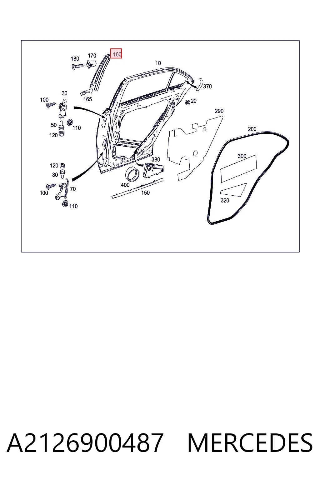 A2126900487 Mercedes