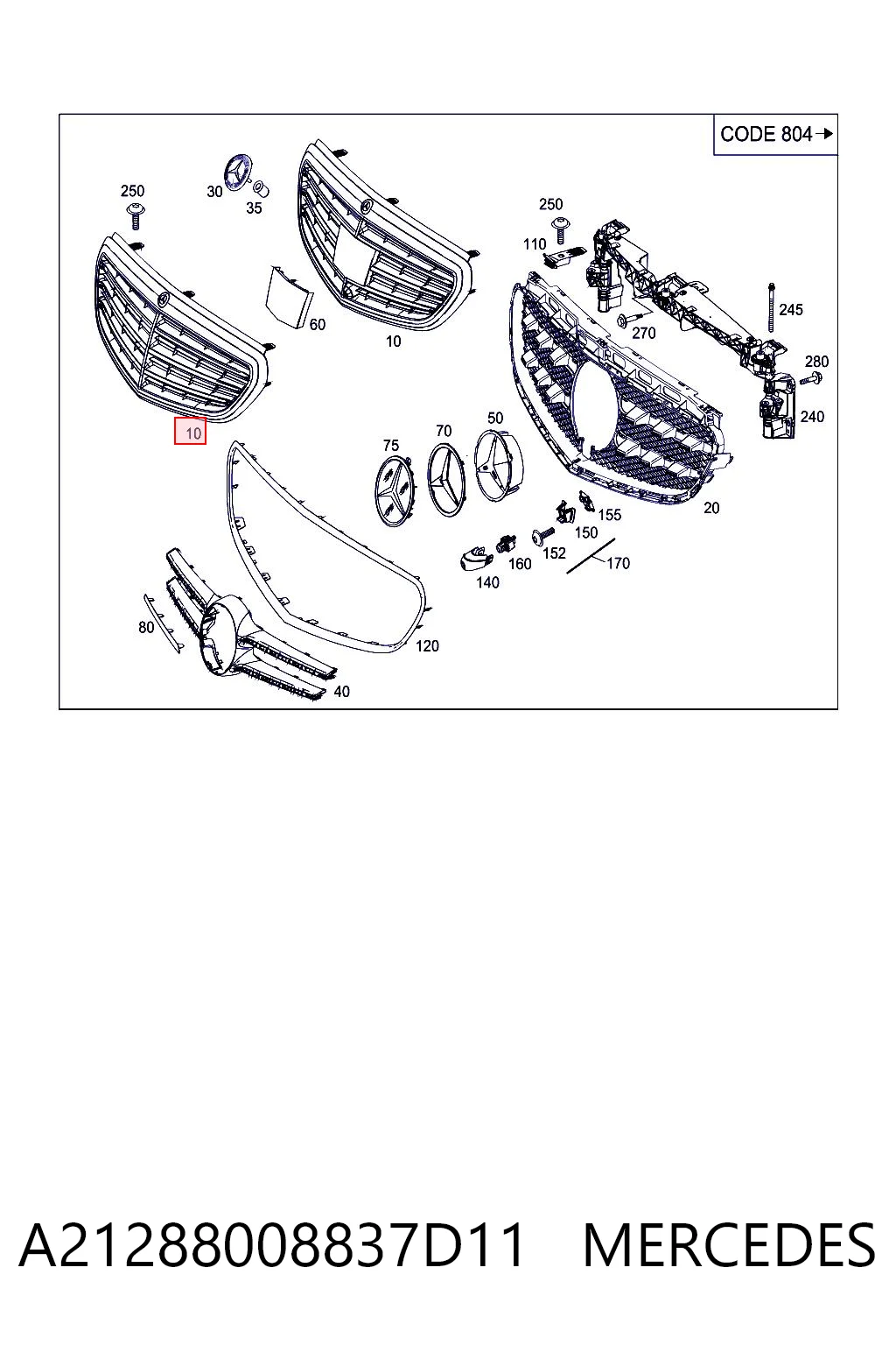 A21288008837D11 Mercedes