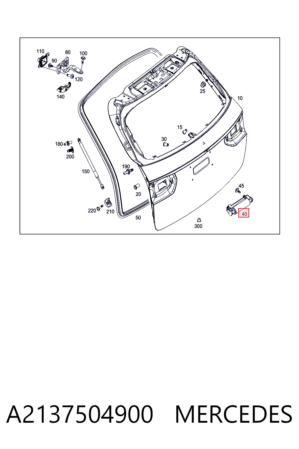 A2137504900 Mercedes