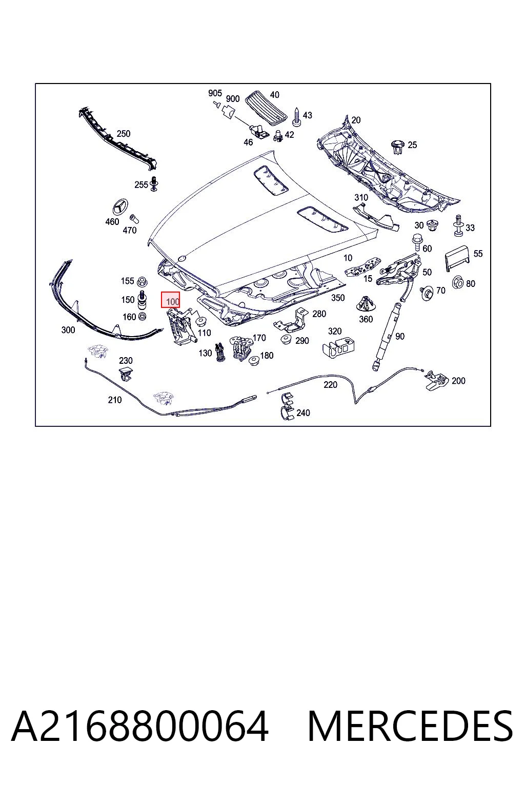 A2168800064 Mercedes