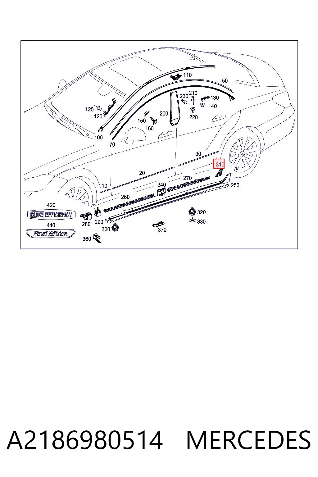 A2186980514 Mercedes