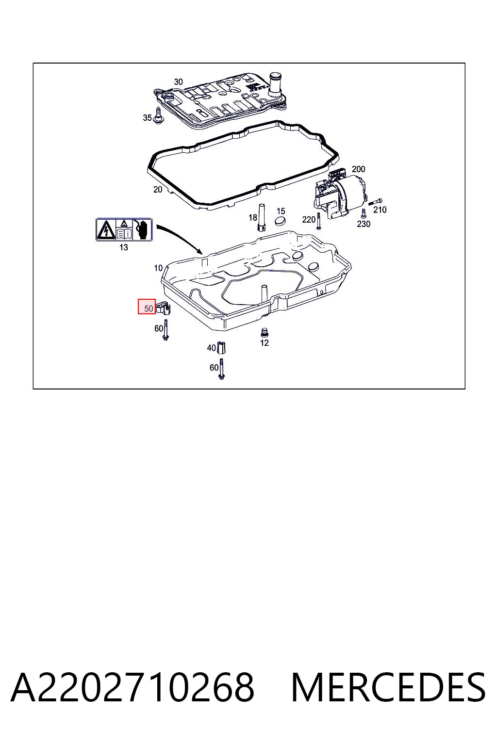 A2202710268 Mercedes