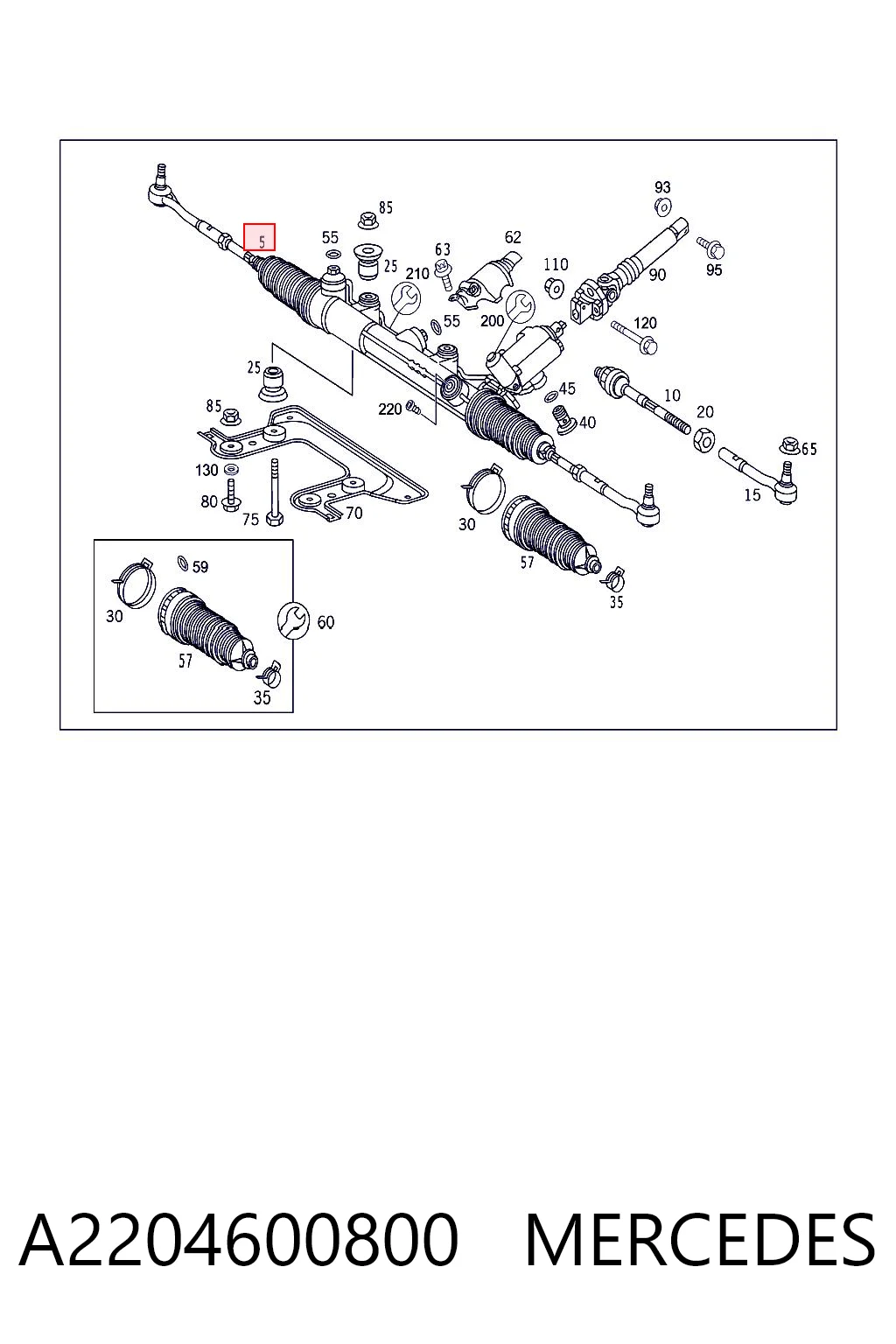 A2204600800 Mercedes