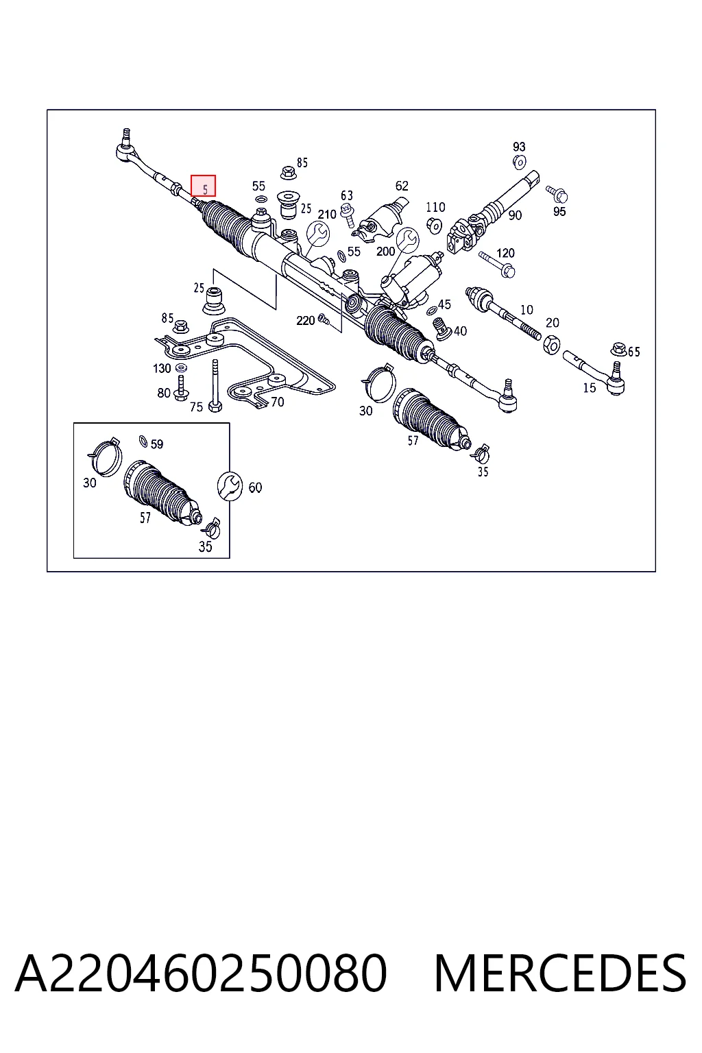 A220460250080 Mercedes