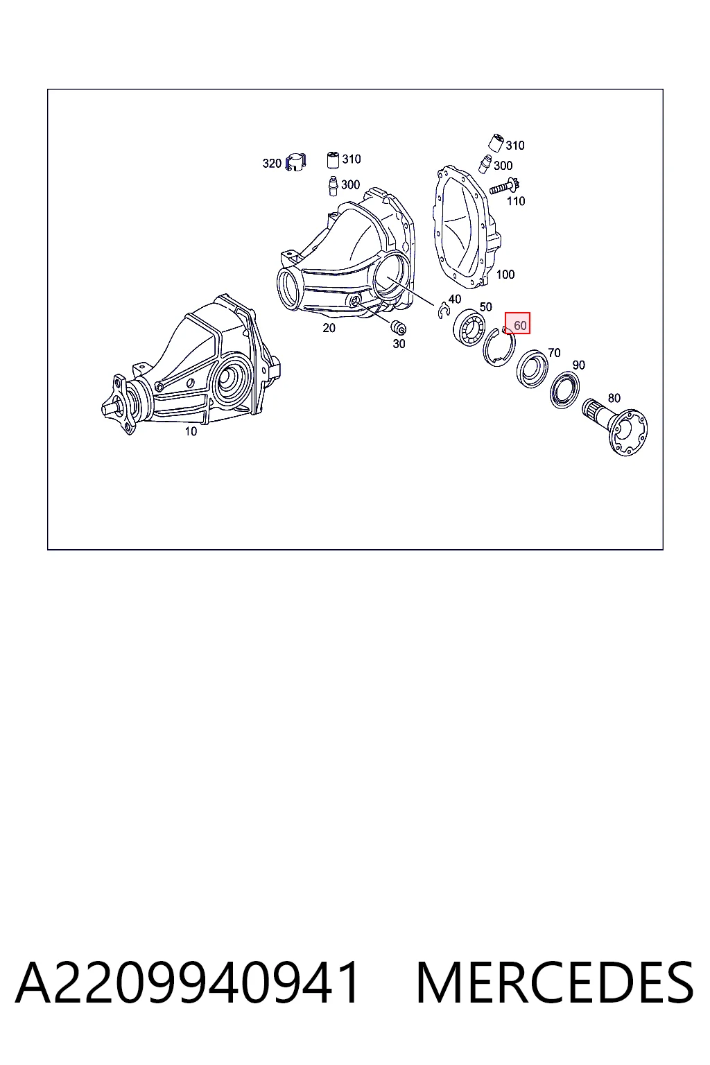 A2209940941 Mercedes