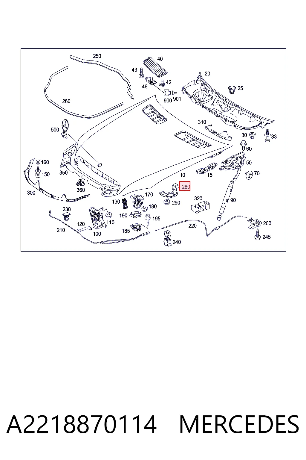 A2218870114 Mercedes