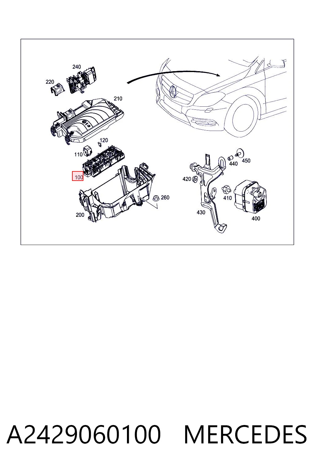 A2429060100 Mercedes