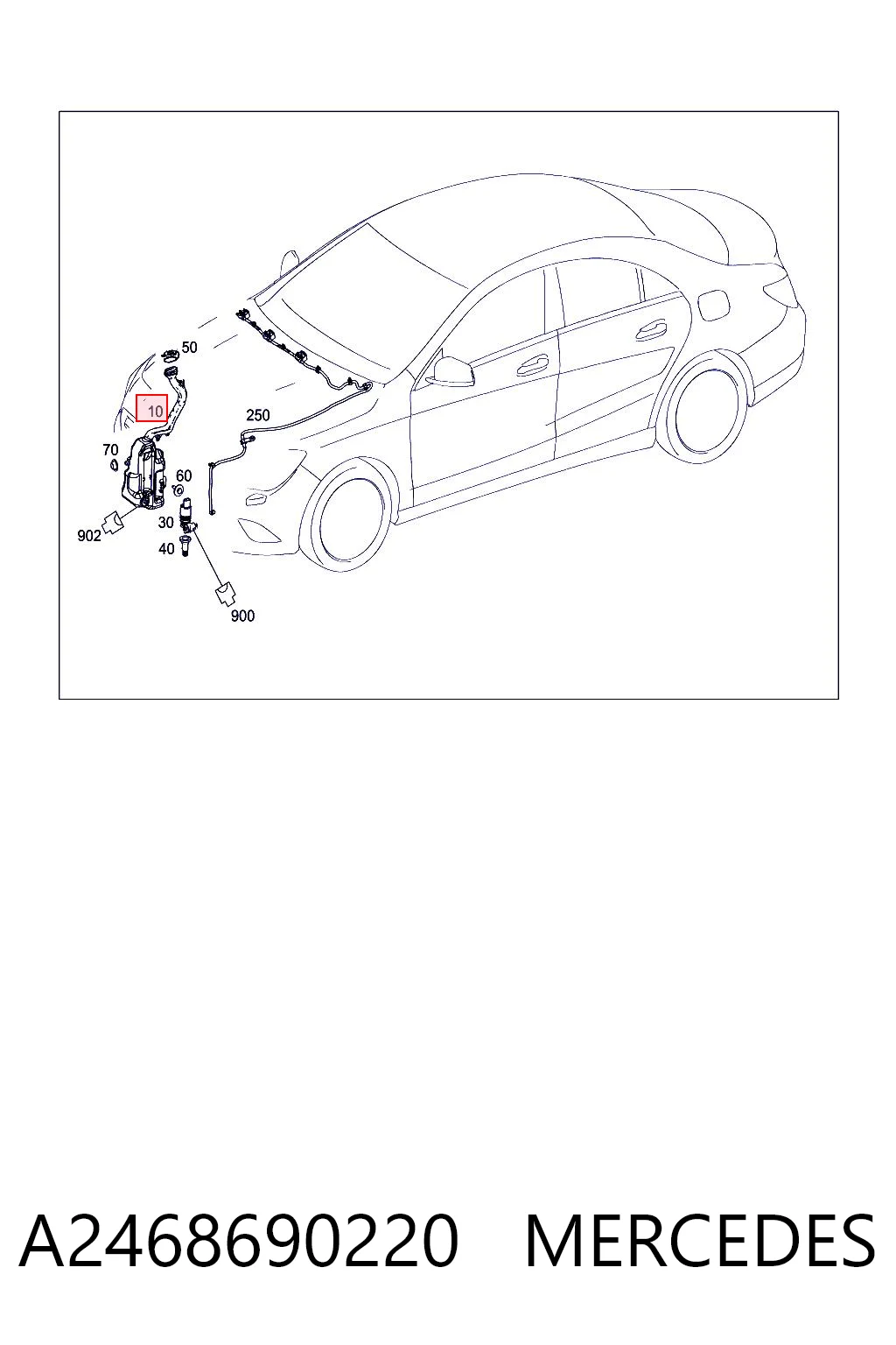 A2468690220 Mercedes