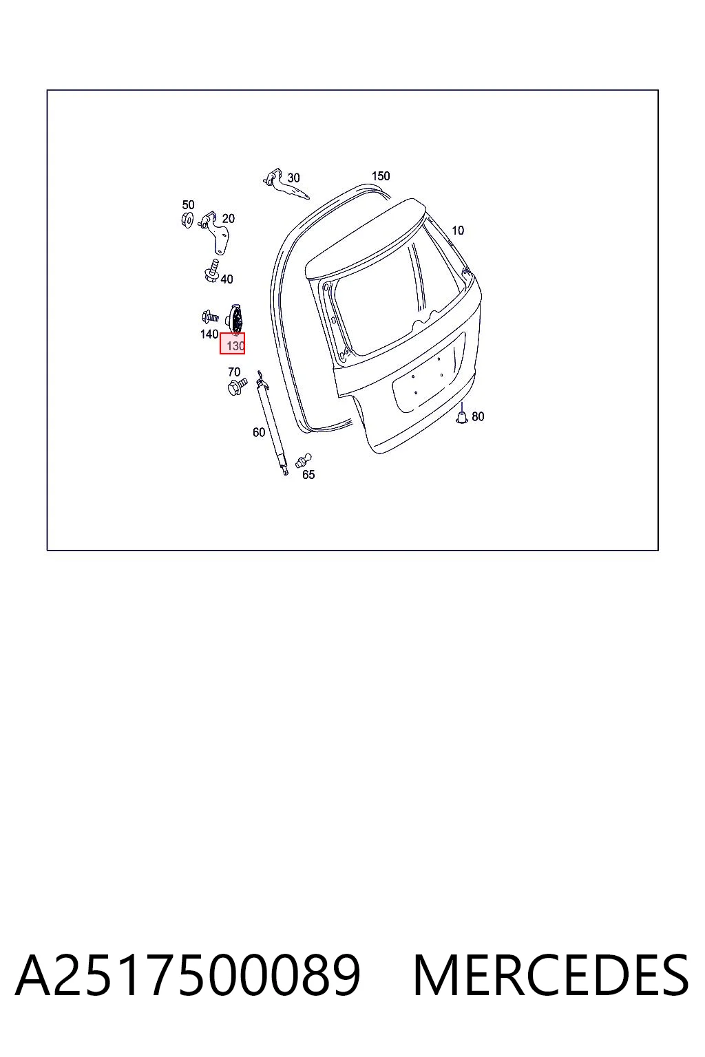 A2517500089 Mercedes