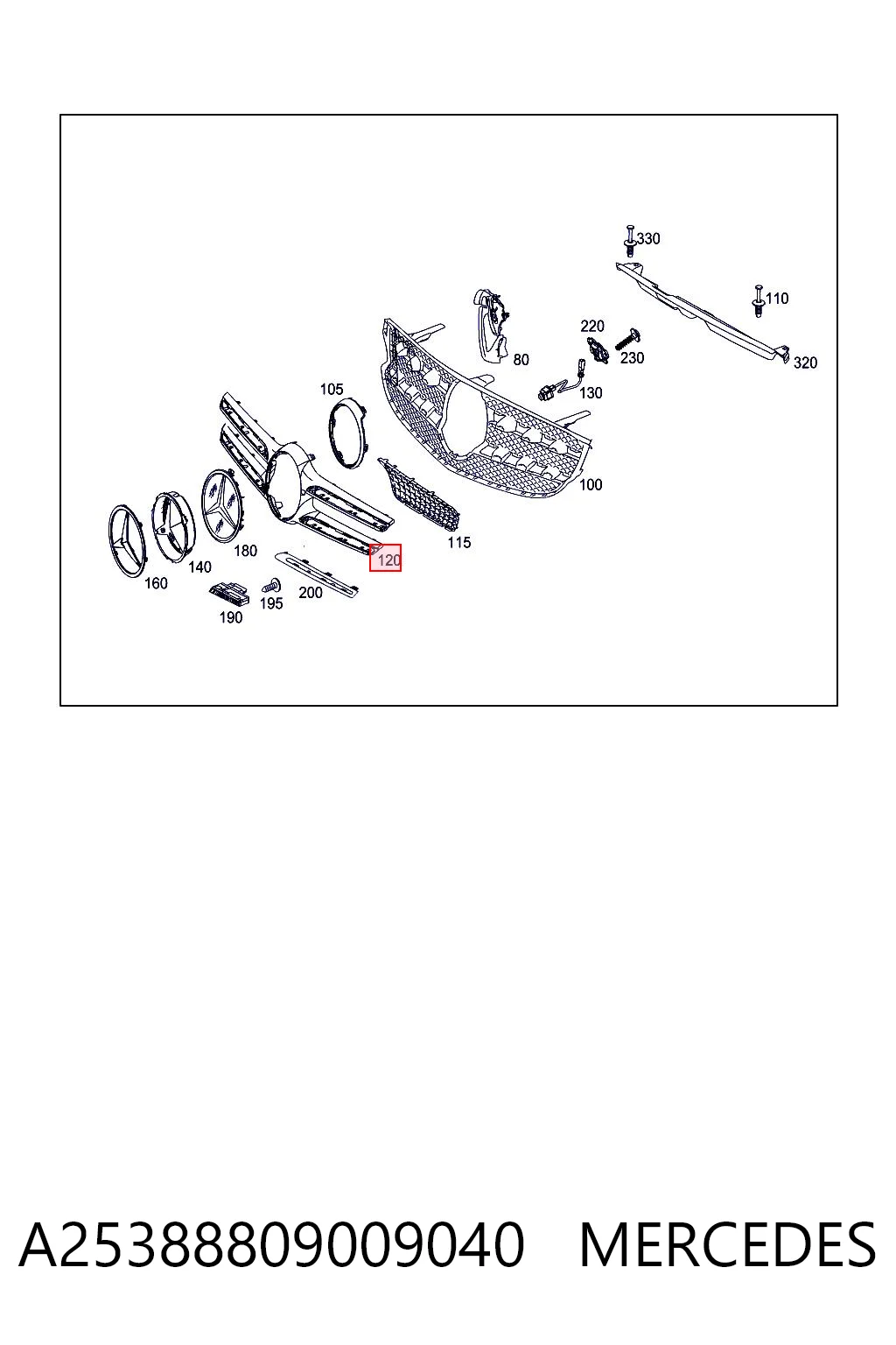 A25388809009040 Mercedes