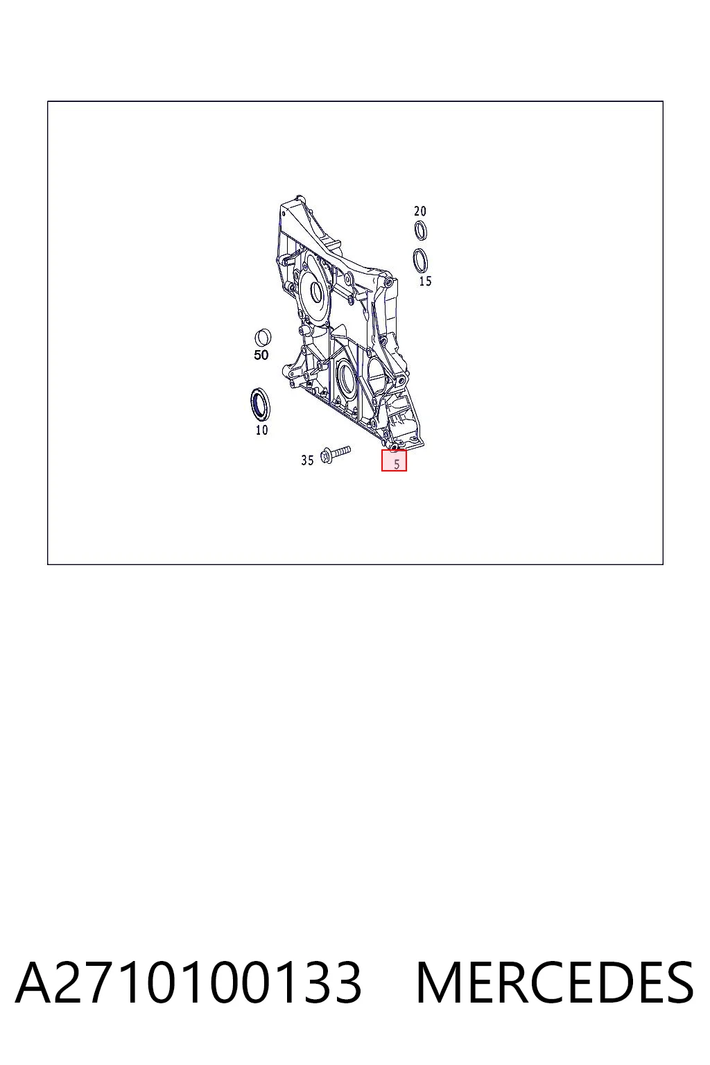 A2710100133 Mercedes