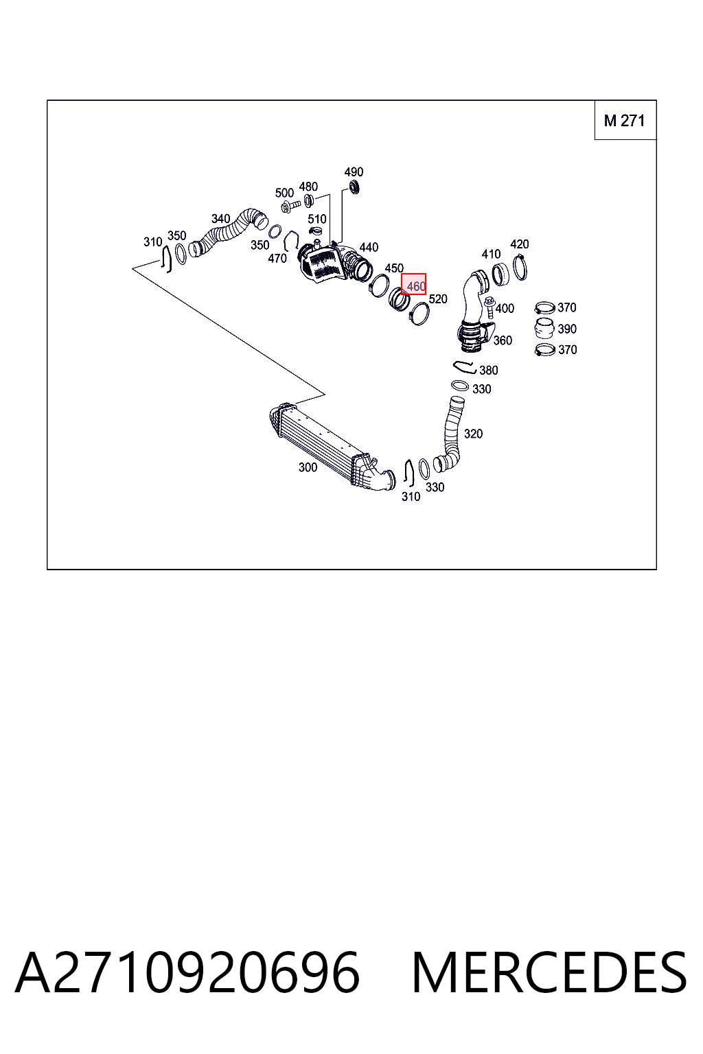 A2710920696 Mercedes