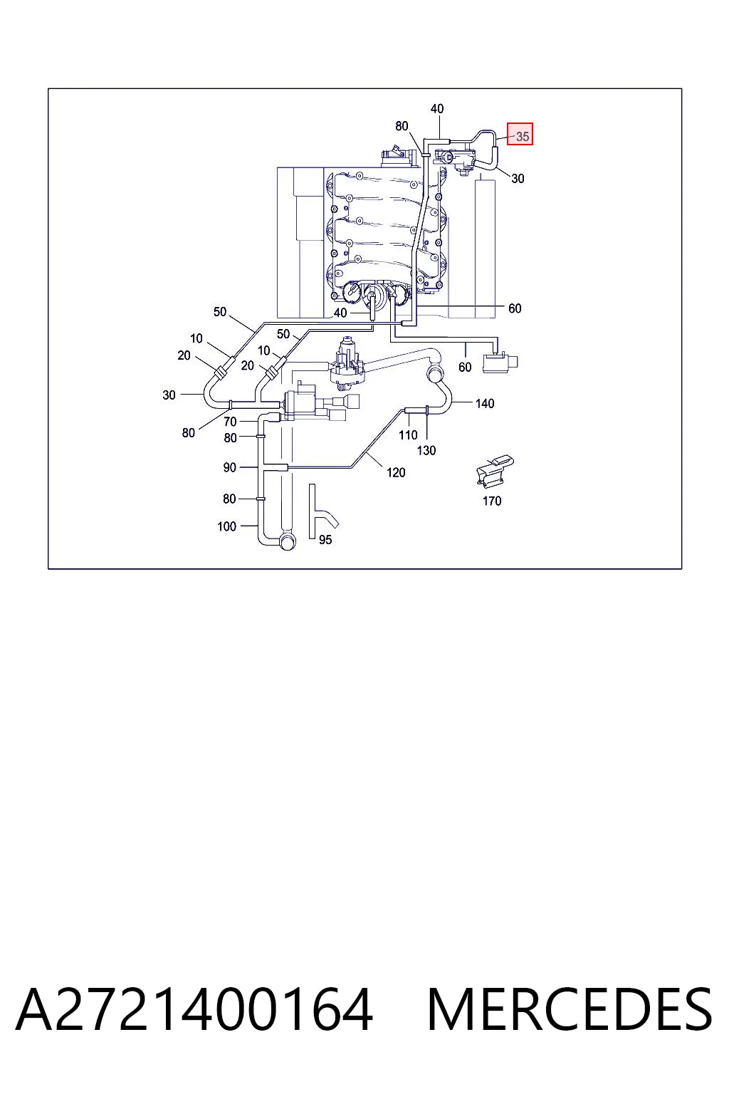 A2721400164 Mercedes
