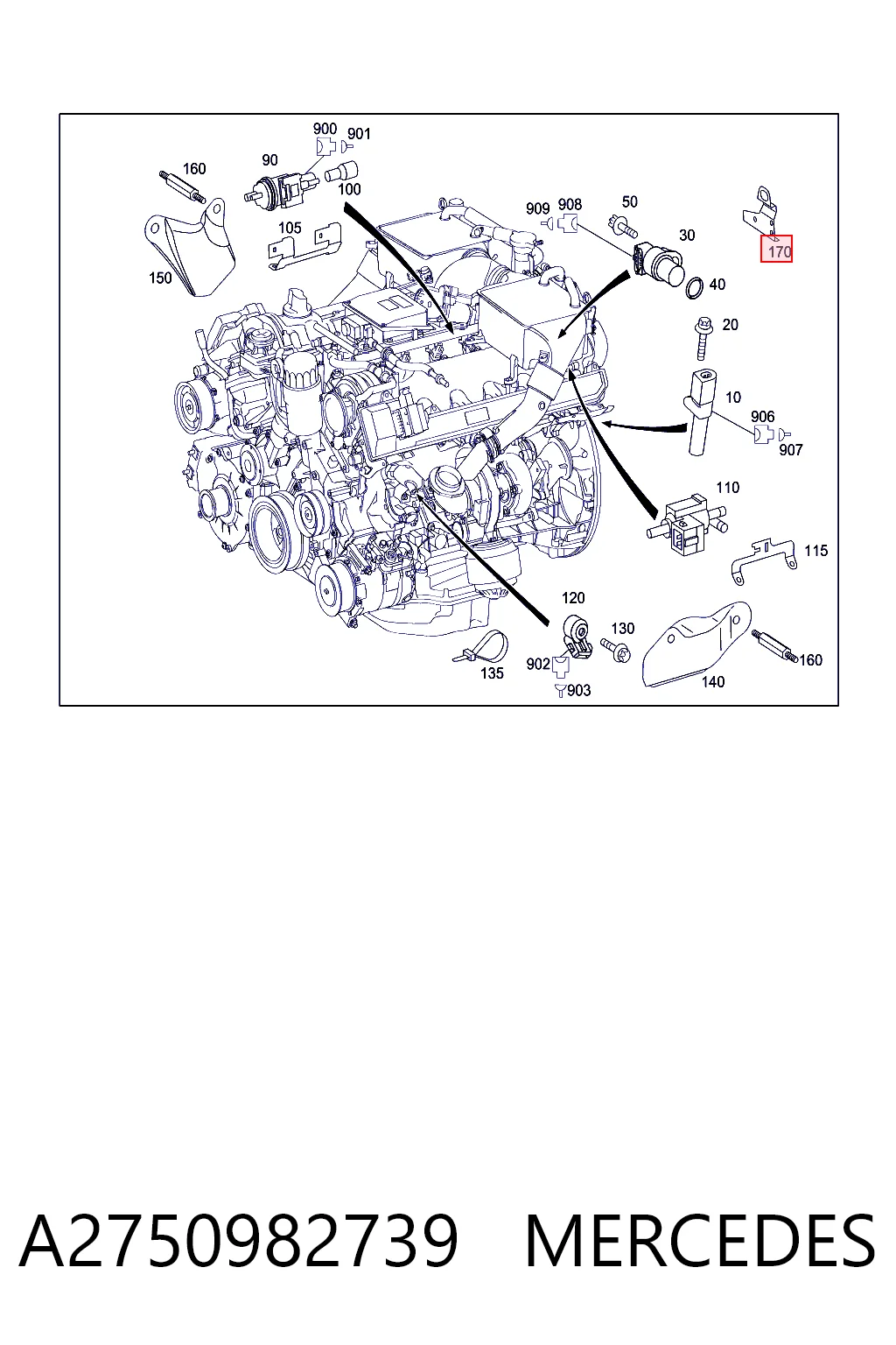 A2750982739 Mercedes
