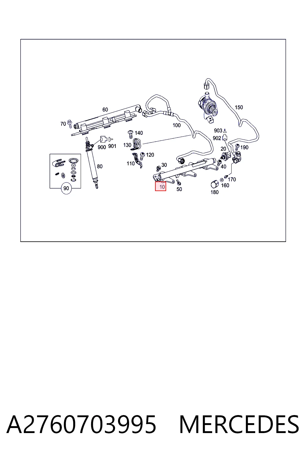A2760703995 Mercedes