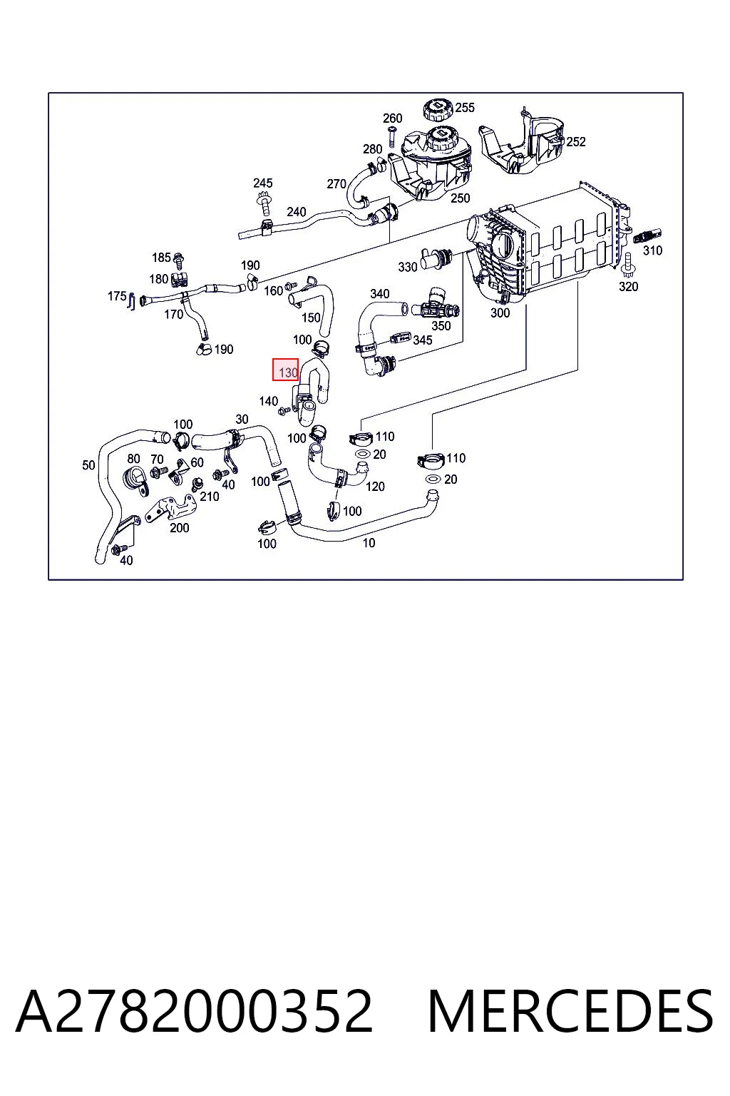 A2782000352 Mercedes