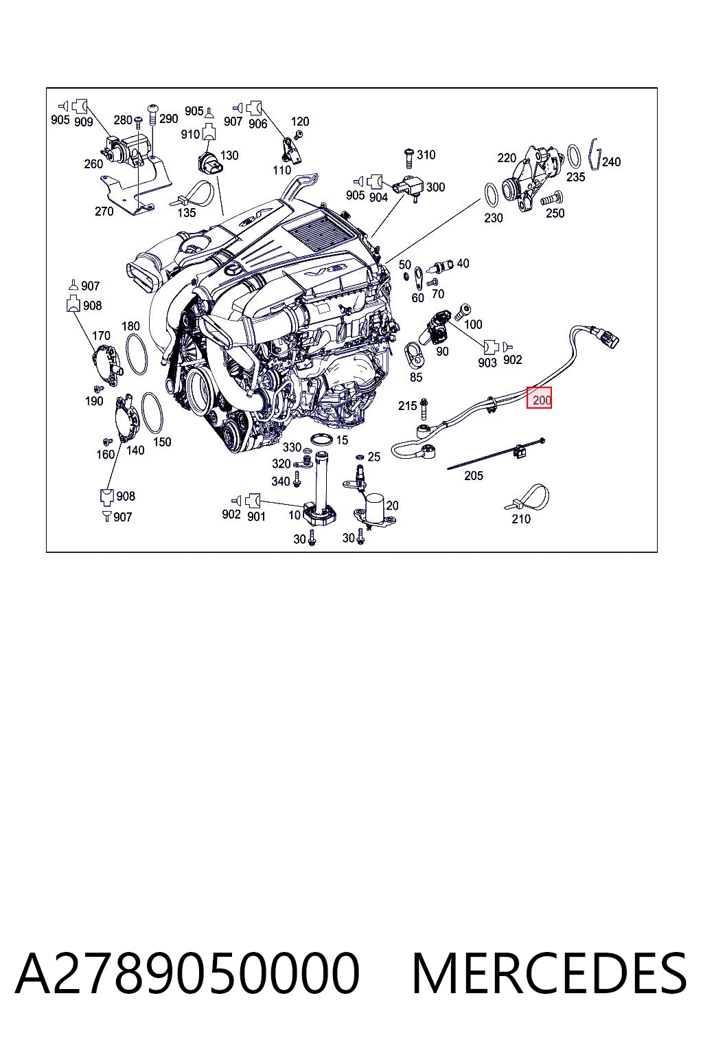 A2789050000 Mercedes