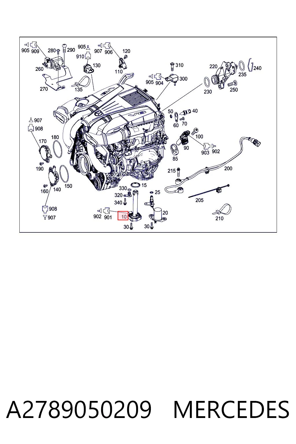 A2789050209 Mercedes