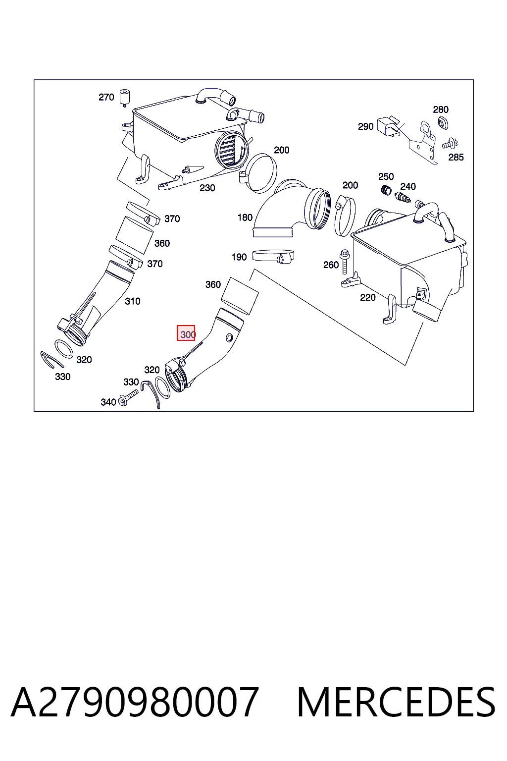 A2790980007 Mercedes