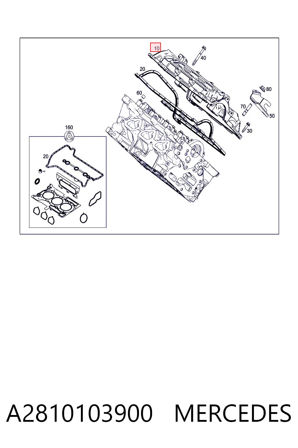 A2810103900 Mercedes