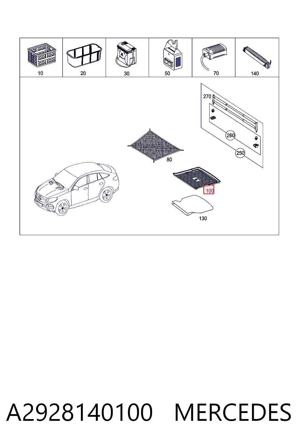 A2928140100 Mercedes