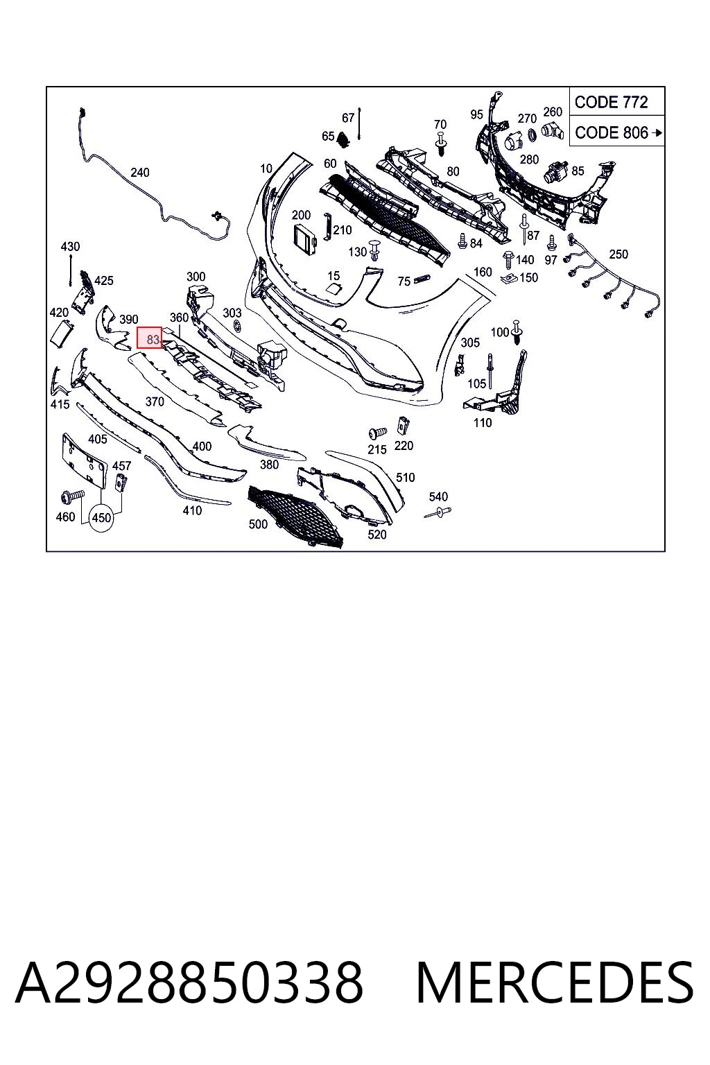 A2928850338 Mercedes
