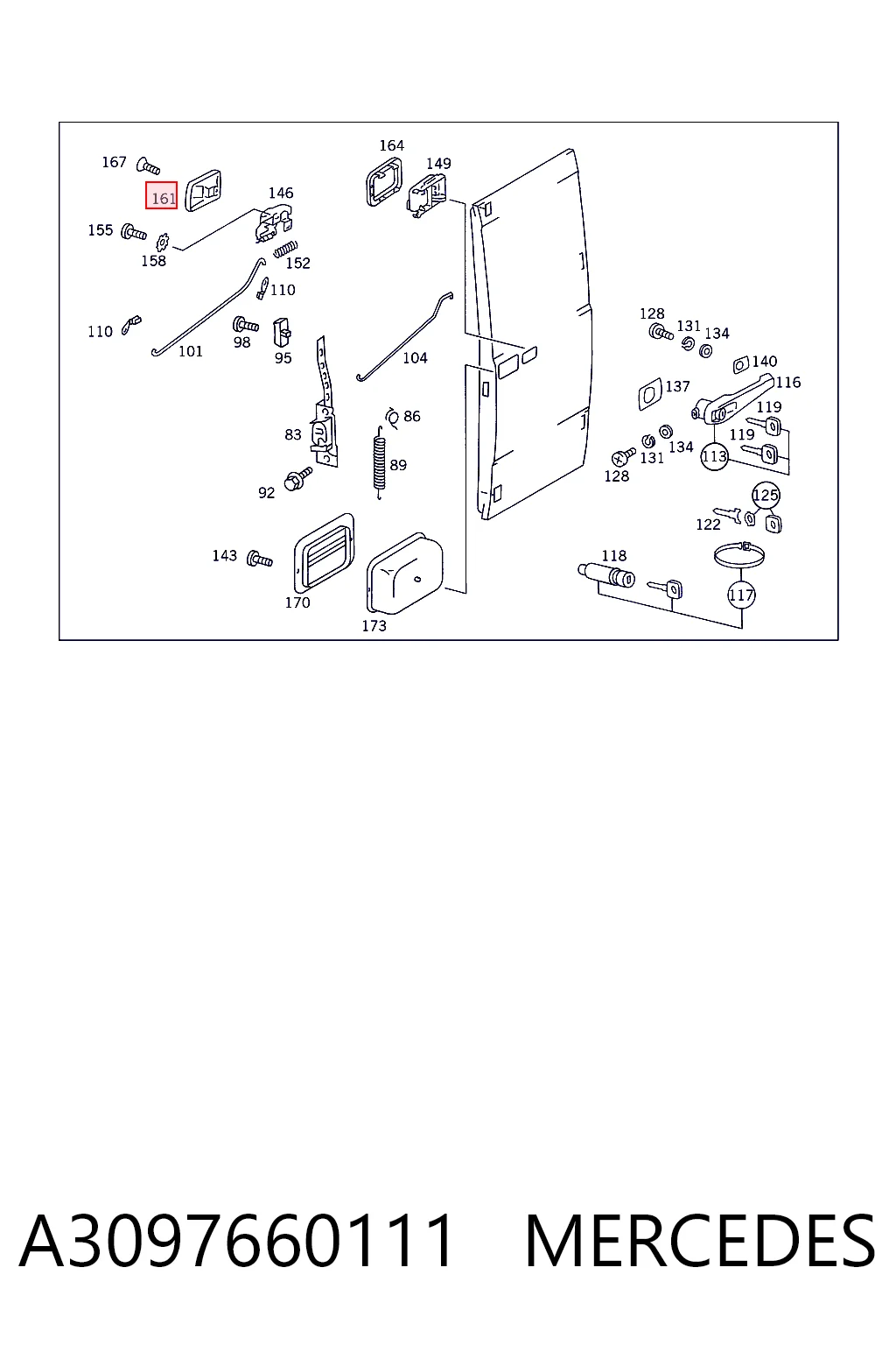 A3097660111 Mercedes