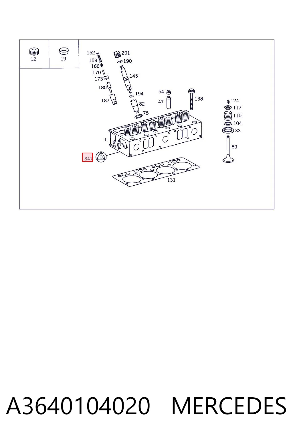 A3640104020 Mercedes