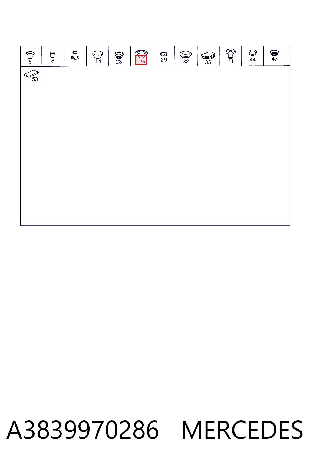 A3839970286 Mercedes